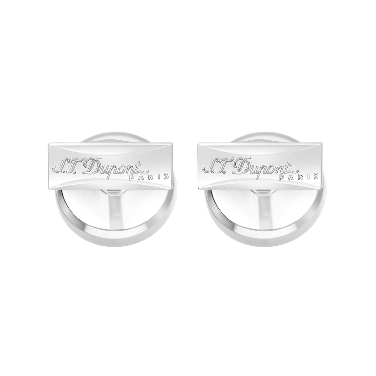 Chrom Accessoires_QTF collection_cufflinks color_silver 2 - S.T. Dupont Germany