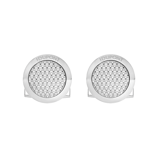 Runde Firehead Accessories collection_cufflinks color_silver 1 - S.T. Dupont Germany