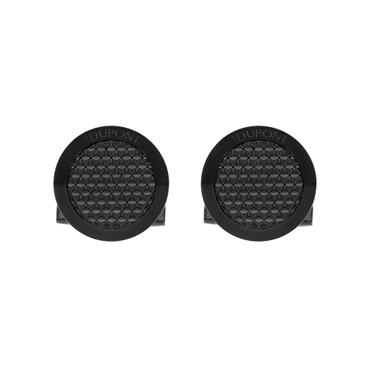 Runde Firehead Accessories collection_cufflinks color_black 1 - S.T. Dupont Germany