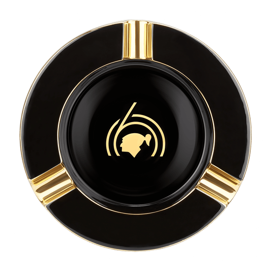 porzellan art-of-fire Collection_Ashtray color_black 1 - S.T. Dupont Germany