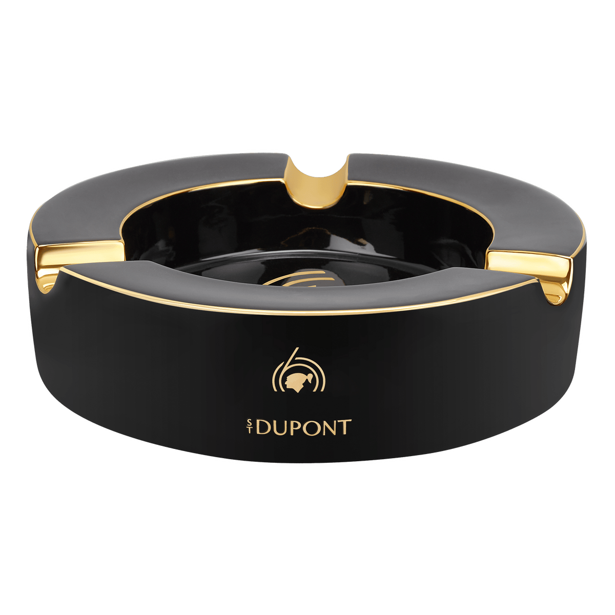 porzellan art-of-fire Collection_Ashtray color_black 2 - S.T. Dupont Germany