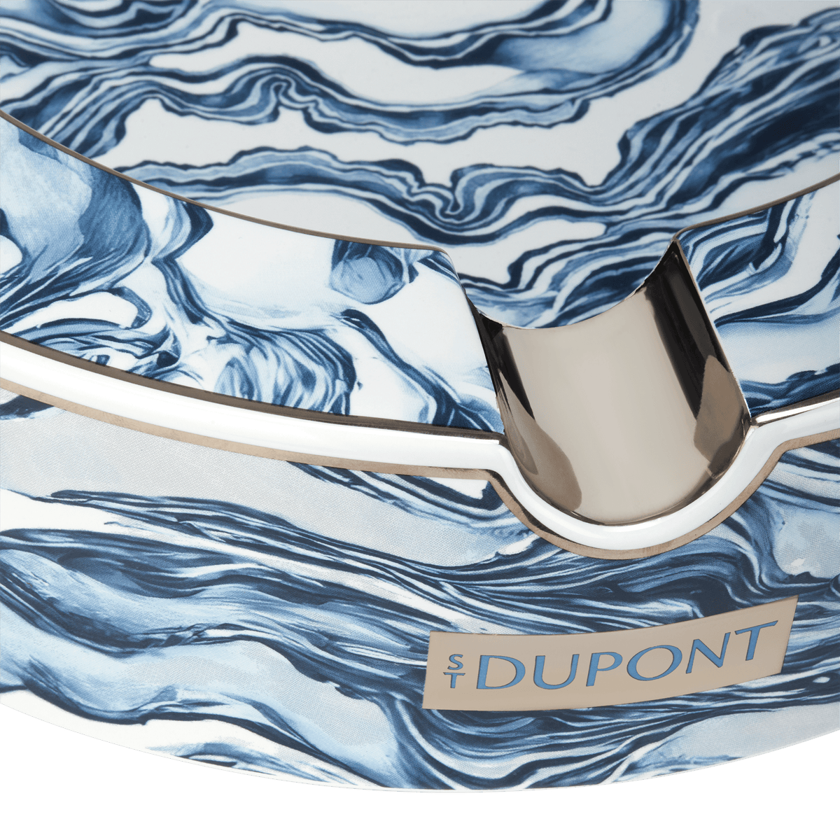 porzellan art - of - fire Collection_Ashtray color_blue 3 - S.T. Dupont Germany