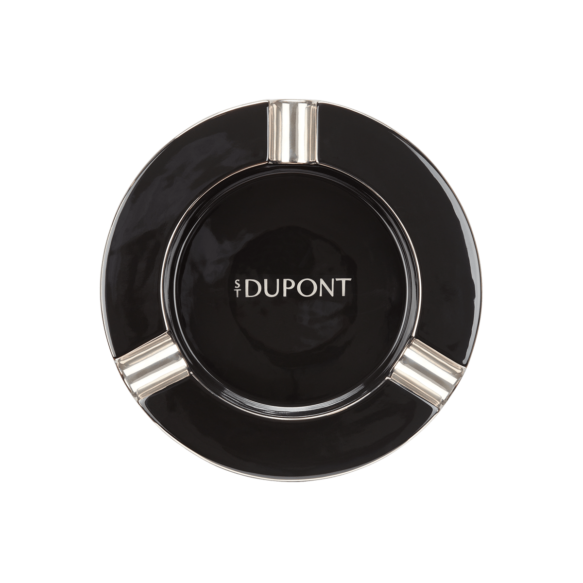 porzellan art - of - fire Collection_Ashtray color_black 1 - S.T. Dupont Germany