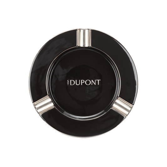 porzellan art - of - fire Collection_Ashtray color_black 1 - S.T. Dupont Germany