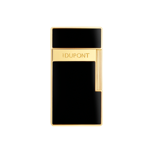 Lackiertes Feuerzeug bigD Briquet_middle color_black 1 - S.T. Dupont Germany
