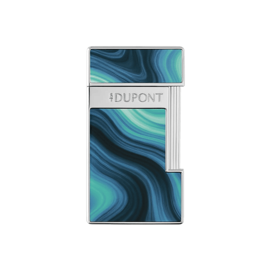 Lackiertes feuerzeug color_blue Father's day flame_blue 1 - S.T. Dupont Germany