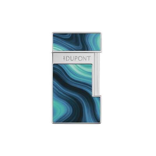 Lackiertes feuerzeug color_blue Father's day flame_blue 1 - S.T. Dupont Germany