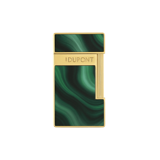 Lackiertes feuerzeug color_green Father's day flame_blue 1 - S.T. Dupont Germany