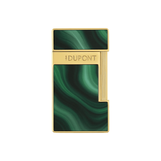 Lackiertes feuerzeug color_green Father's day flame_blue 1 - S.T. Dupont Germany