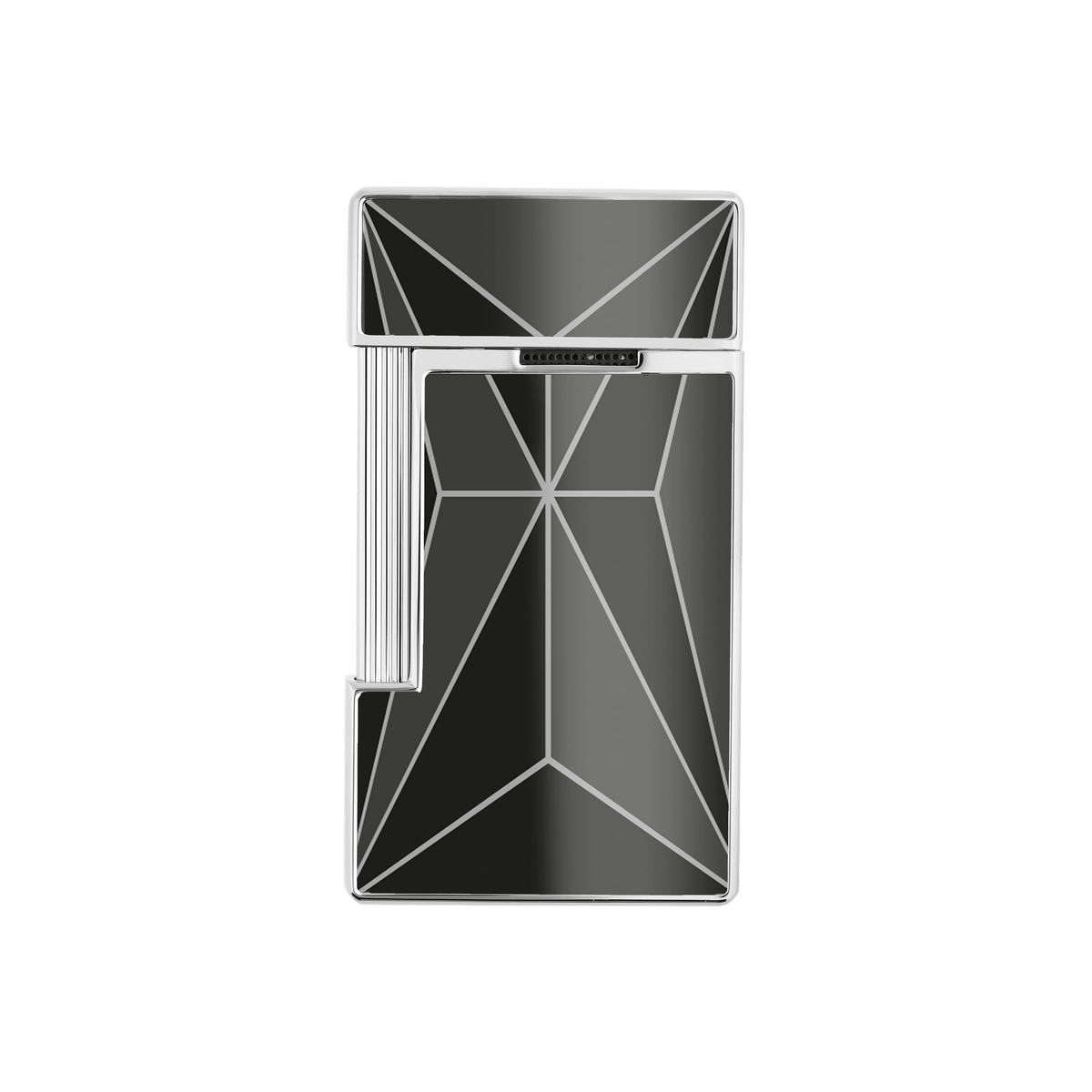 Lackiertes Feuerzeug art - of - fire collection_Fire - X color_black 3 - S.T. Dupont Germany