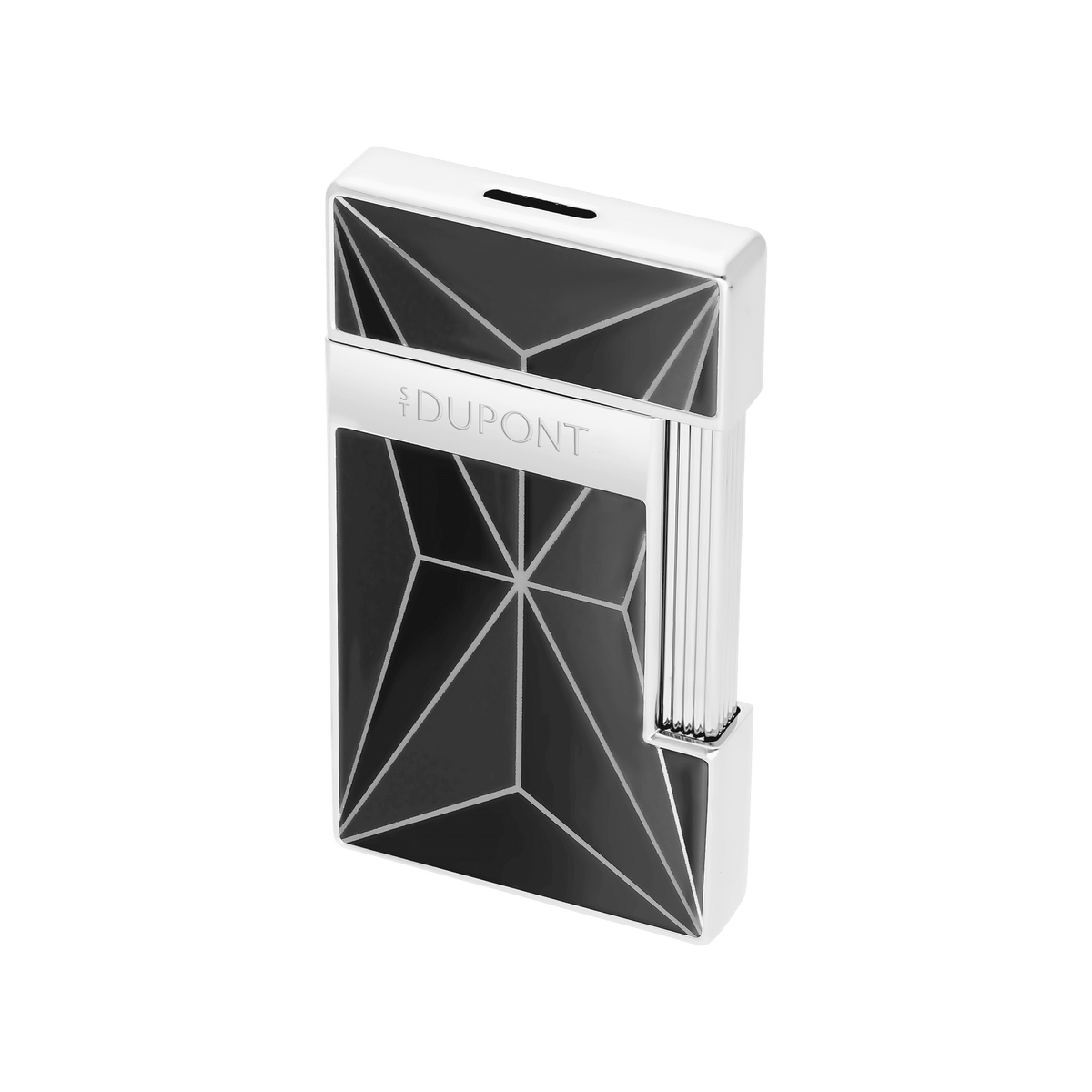 Lackiertes Feuerzeug art - of - fire collection_Fire - X color_black 4 - S.T. Dupont Germany