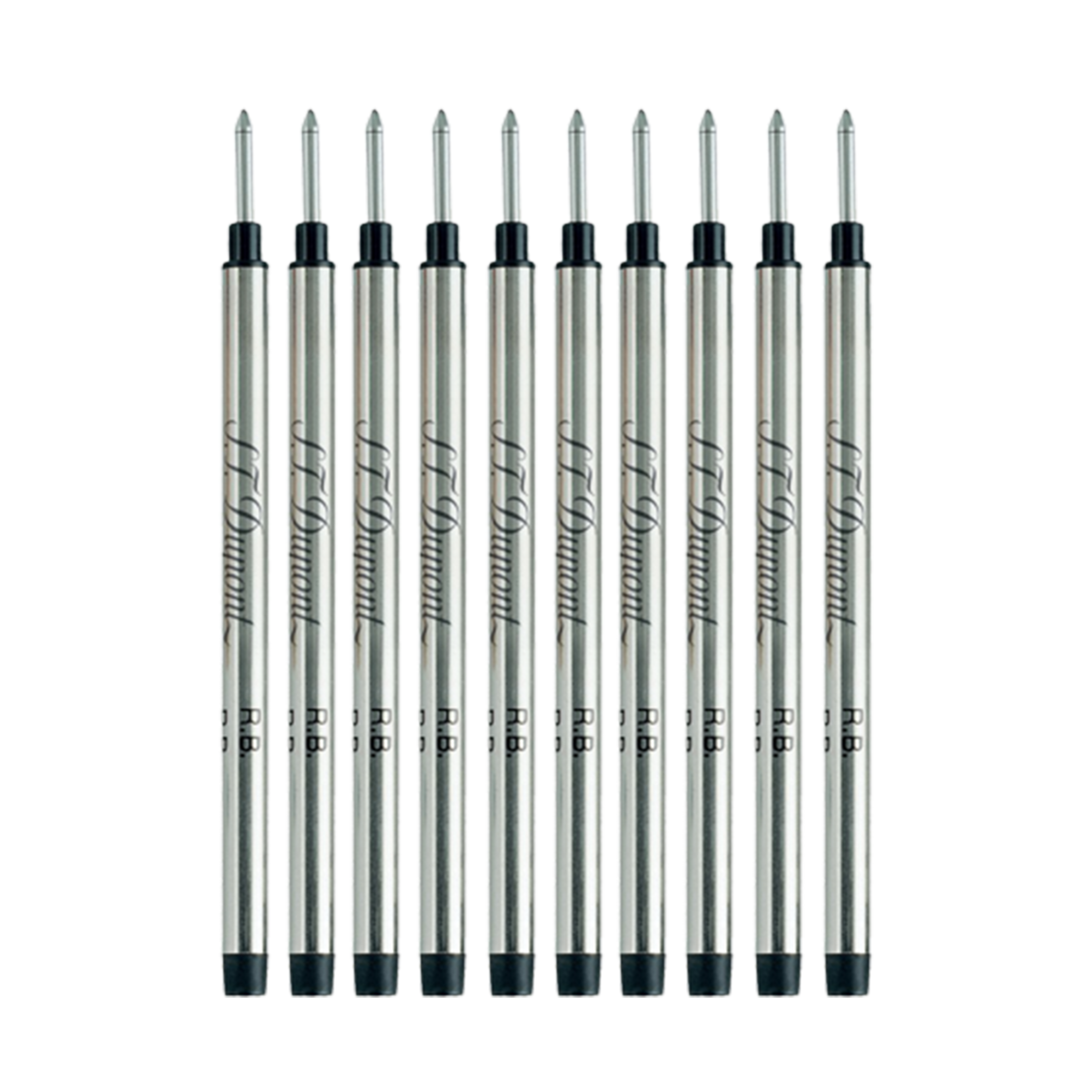 Blaue Tintenroller Minen