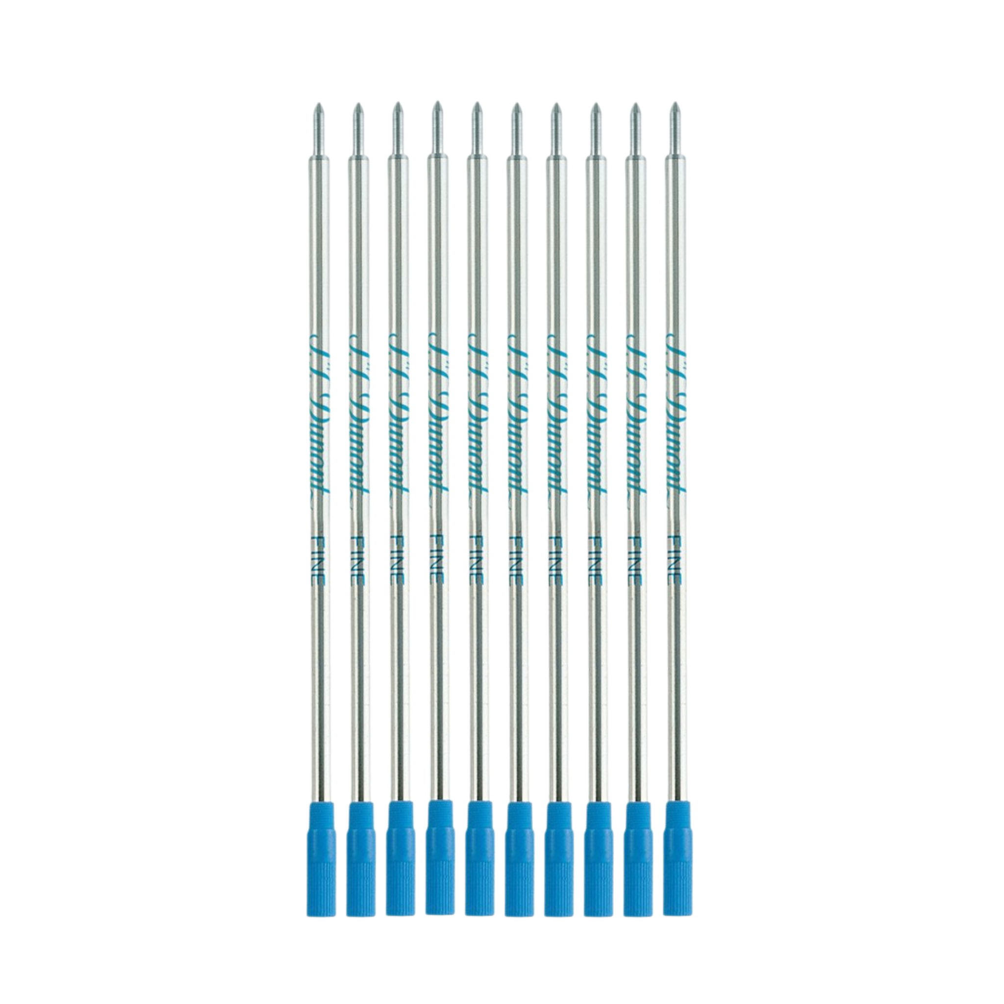 Blaue Kugelschreiber Minen