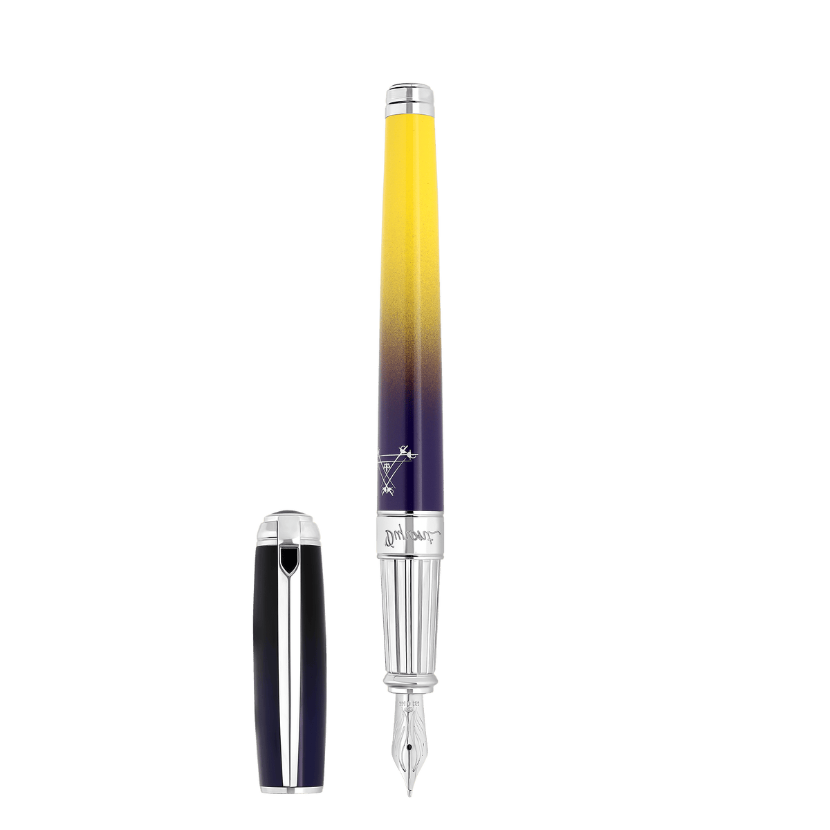 FÜLLFEDERHALTER collection_line - d collection_montecristo - nuit color_blue 1 - S.T. Dupont Germany
