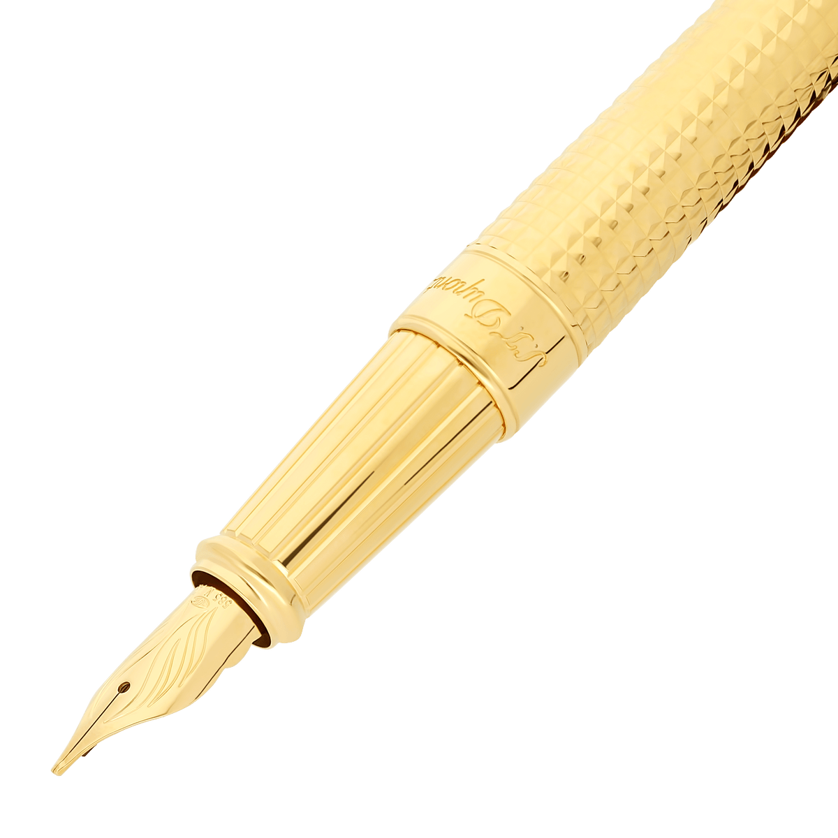 FÜLLFEDERHALTER Large collection_eternity collection_line - d color_golden 2 - S.T. Dupont Germany