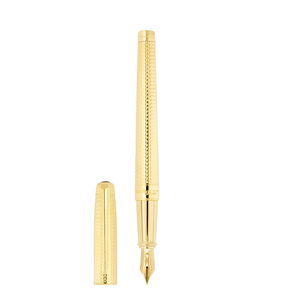 FÜLLFEDERHALTER Large collection_eternity collection_line - d color_golden 1 - S.T. Dupont Germany