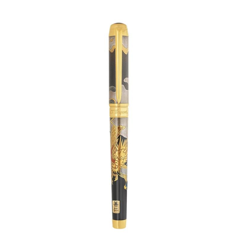 Füllfederhalter XL color_brown finition_golden Limited - edition_Maki - E 3 - S.T. Dupont Germany