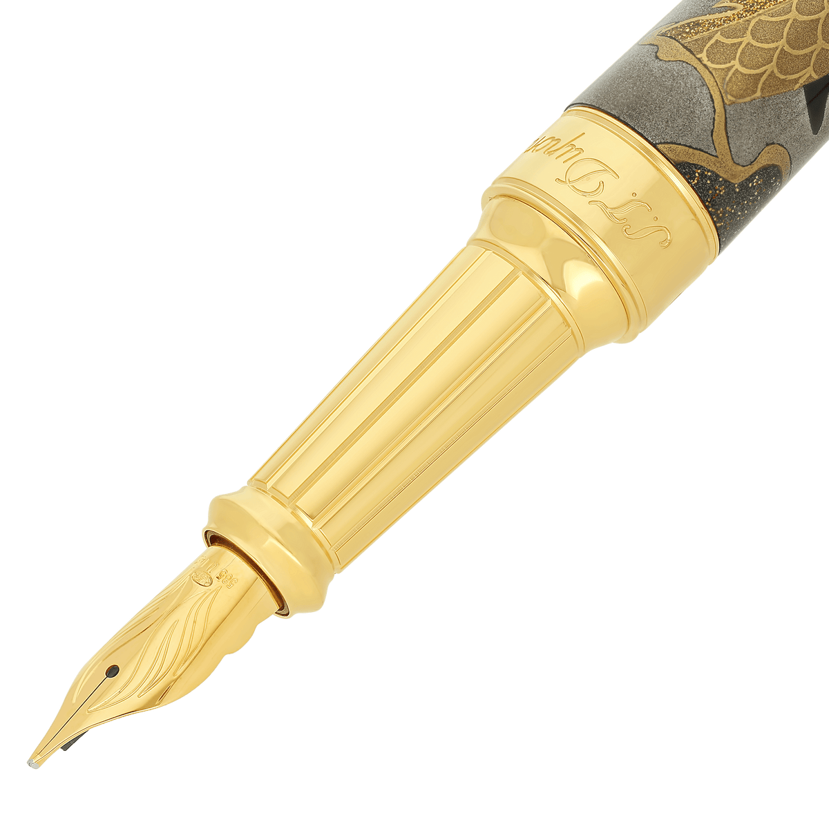 Füllfederhalter XL color_brown finition_golden Limited - edition_Maki - E 2 - S.T. Dupont Germany