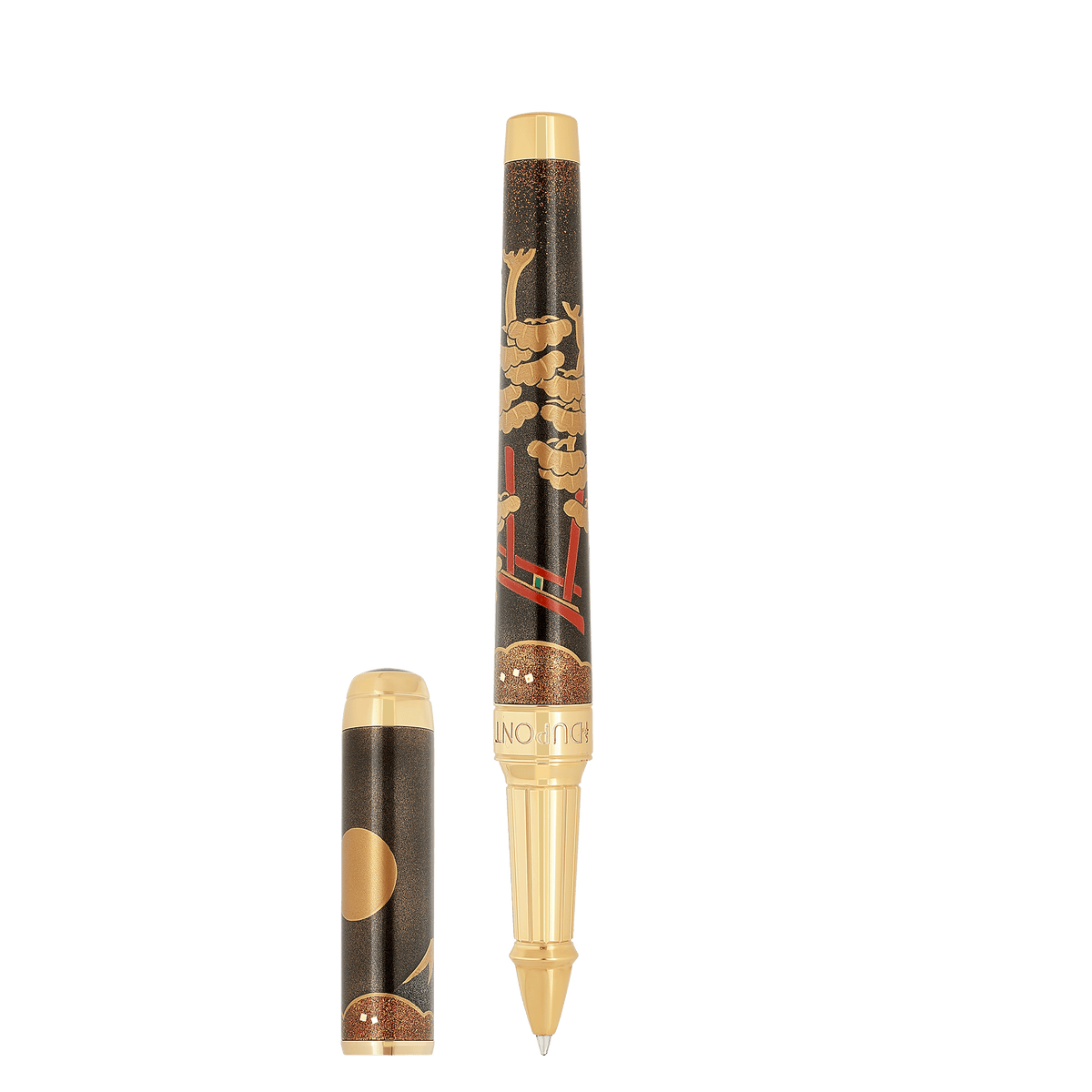 XL Multifunktionsstift color_multicolor finition_golden Limited-edition_Maki-E 1 - S.T. Dupont Germany