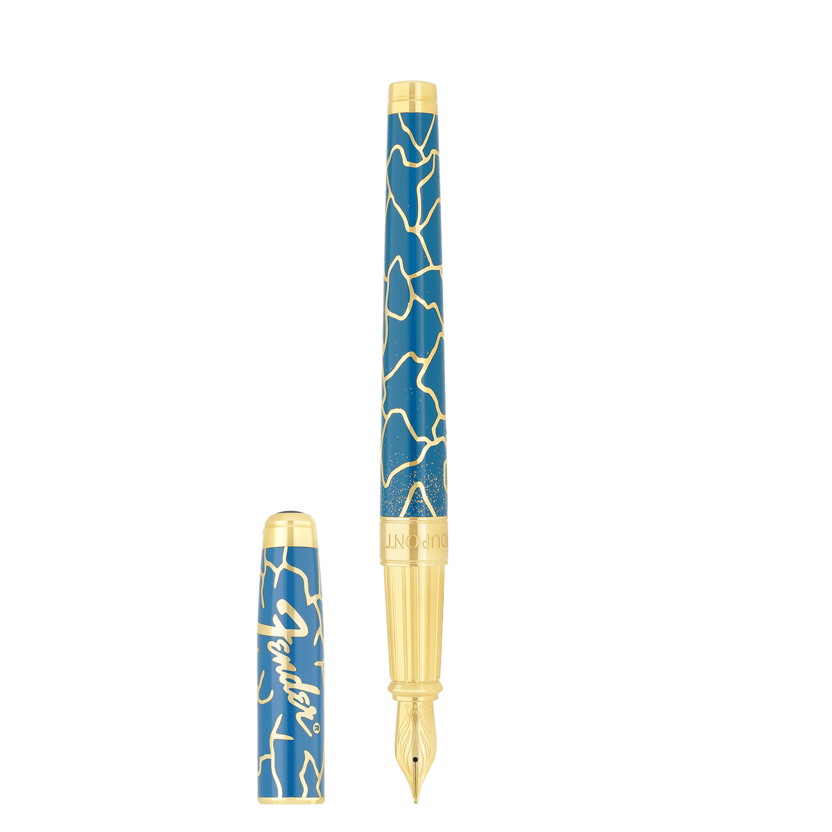 Füllfederhalter large color_blue - fender finition_golden Limited - edition_Fender 1 - S.T. Dupont Germany