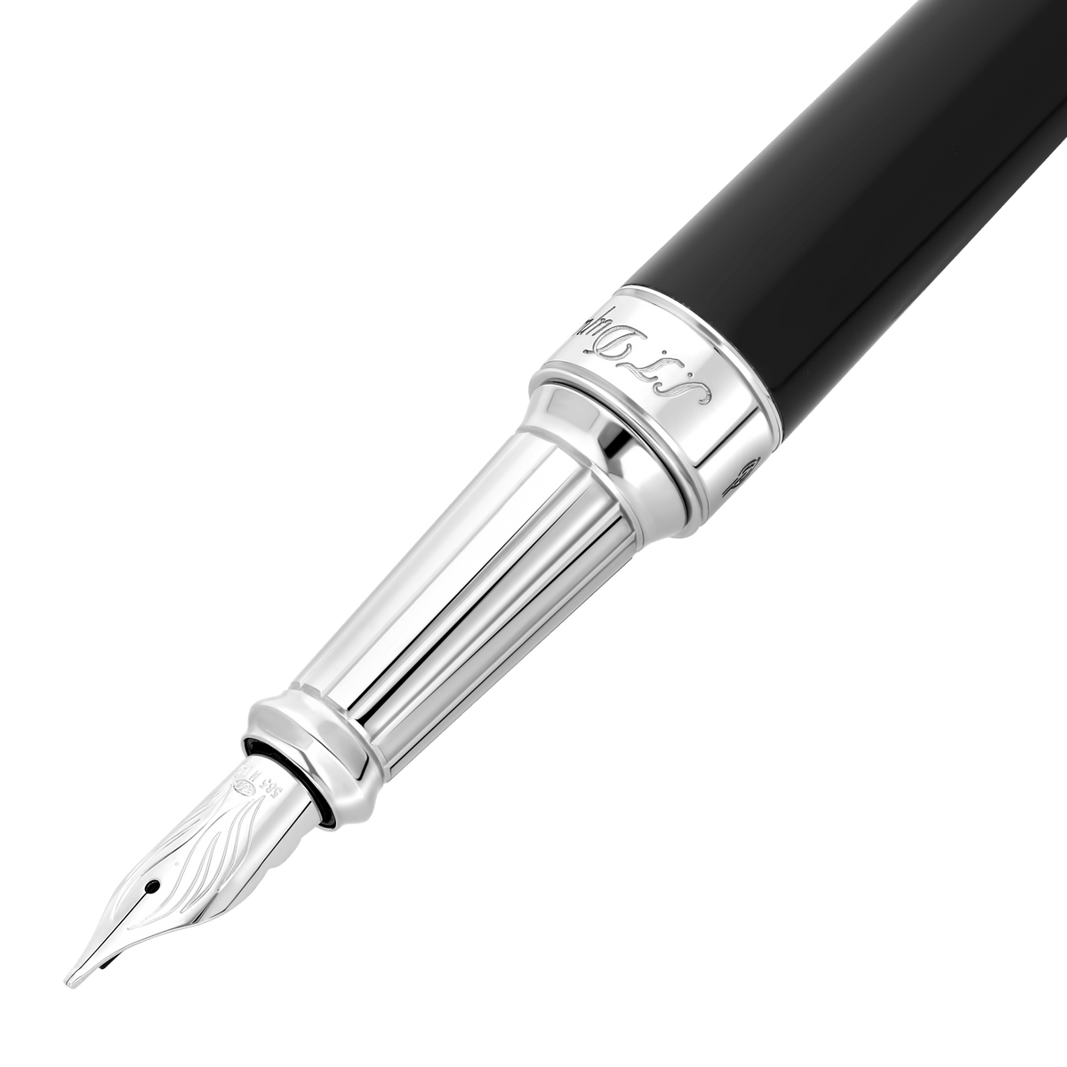 FÜLLFEDERHALTER XL collection_Eternity color_black finition_ palladium 2 - S.T. Dupont Germany
