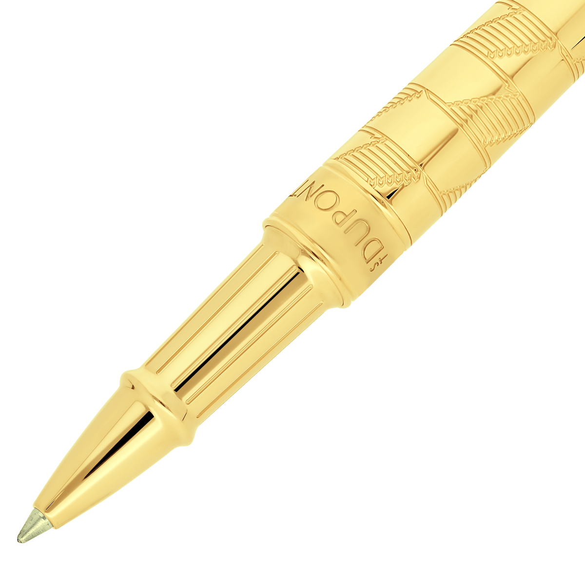 Tintenroller Medium Collection_Monogram color_gold color_golden 2 - S.T. Dupont Germany