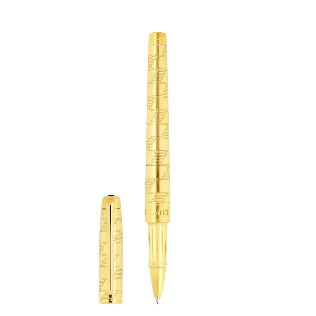 Tintenroller Medium Collection_Monogram color_gold color_golden 1 - S.T. Dupont Germany