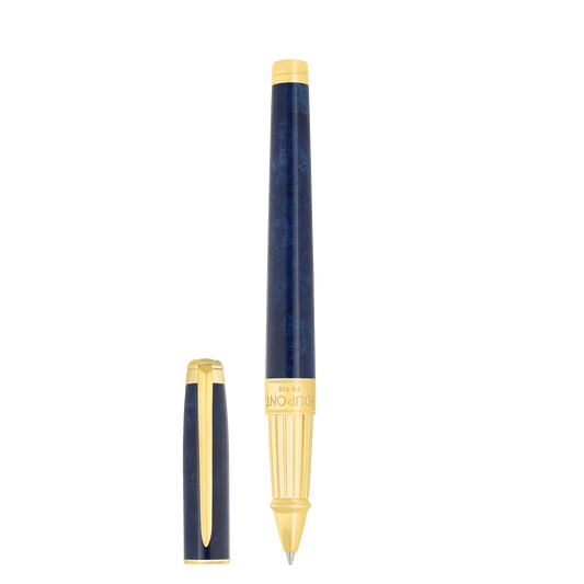Tintenroller large Collection_Popote color_blue father's day 1 - S.T. Dupont Germany