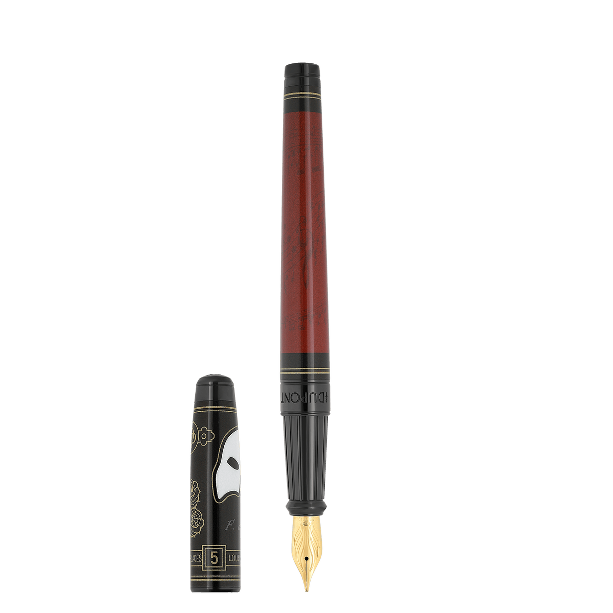 Füllfederhalter large Collection_Fantome-de-l-opera color_Burgundy Limited-edition_Fantome-de-l'Opera 1 - S.T. Dupont Germany