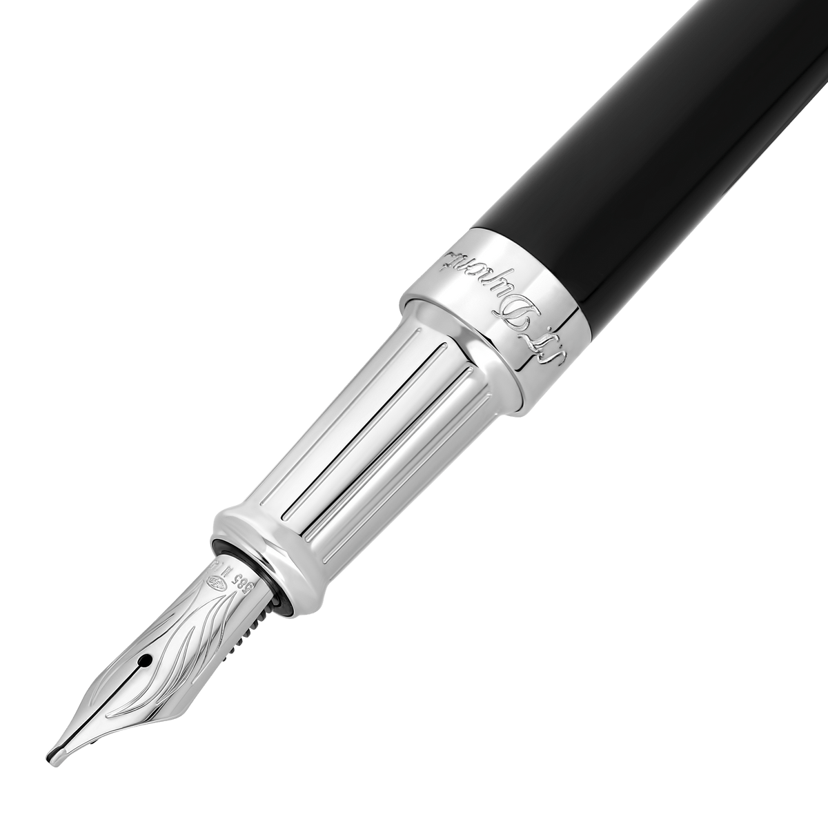 FÜLLFEDERHALTER collection_liberte color_black finition_ palladium 2 - S.T. Dupont Germany