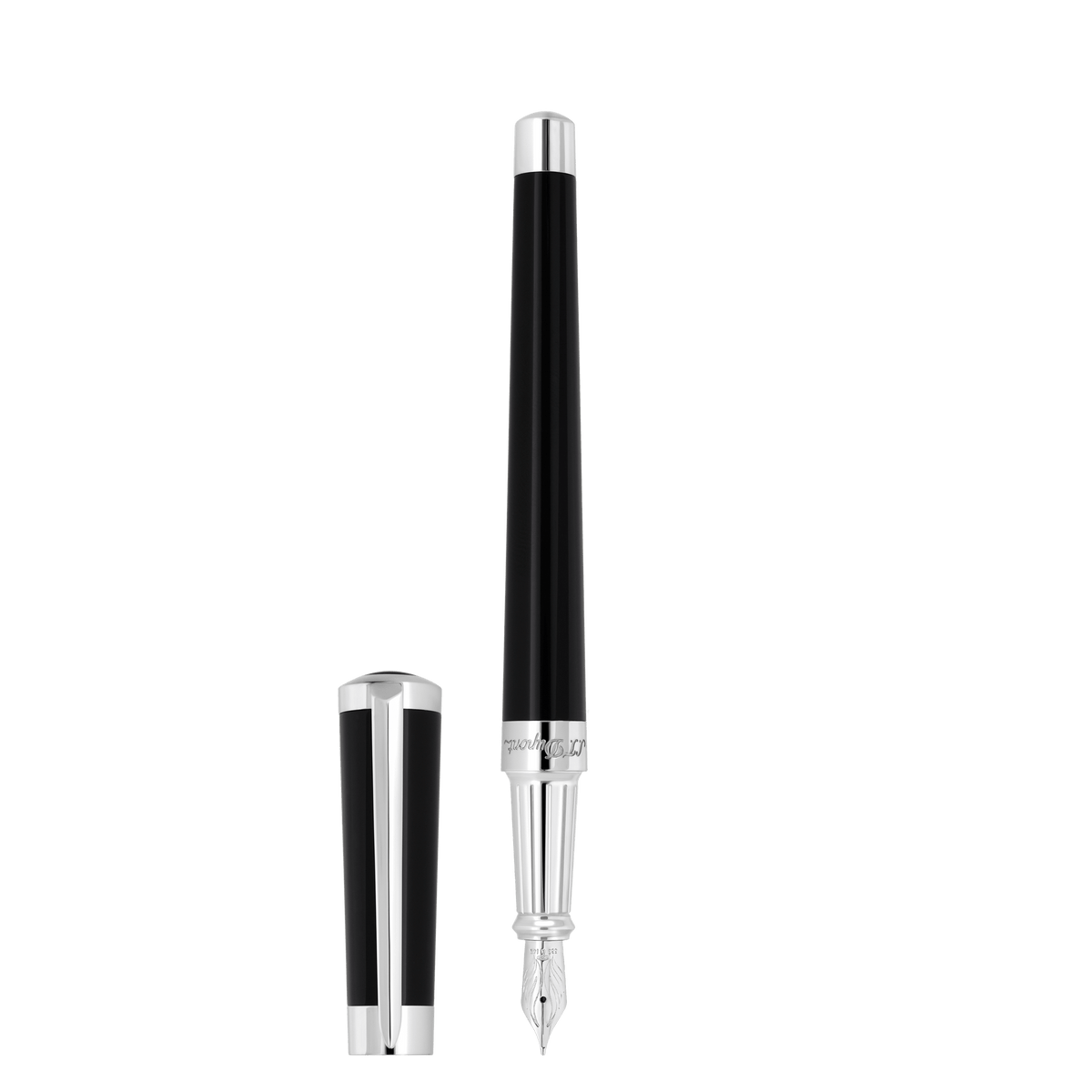 FÜLLFEDERHALTER collection_liberte color_black finition_ palladium 1 - S.T. Dupont Germany