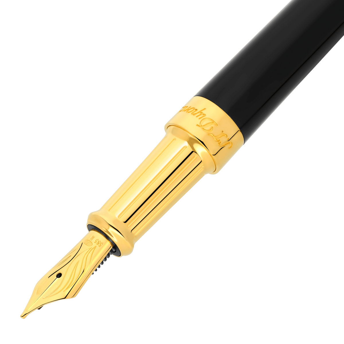 FÜLLFEDERHALTER collection_liberte color_black finition_gold 2 - S.T. Dupont Germany
