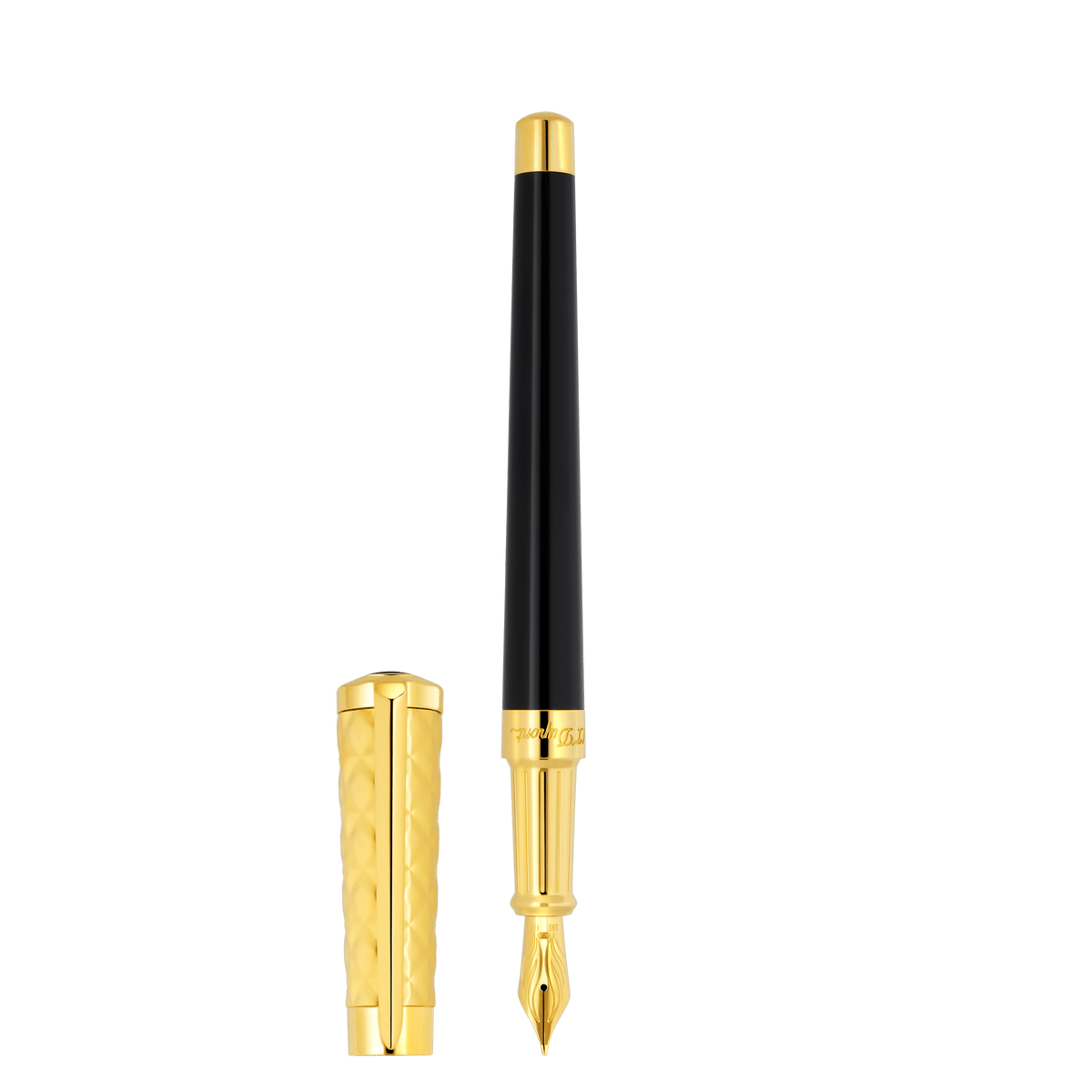 FÜLLFEDERHALTER collection_liberte color_black finition_gold 1 - S.T. Dupont Germany