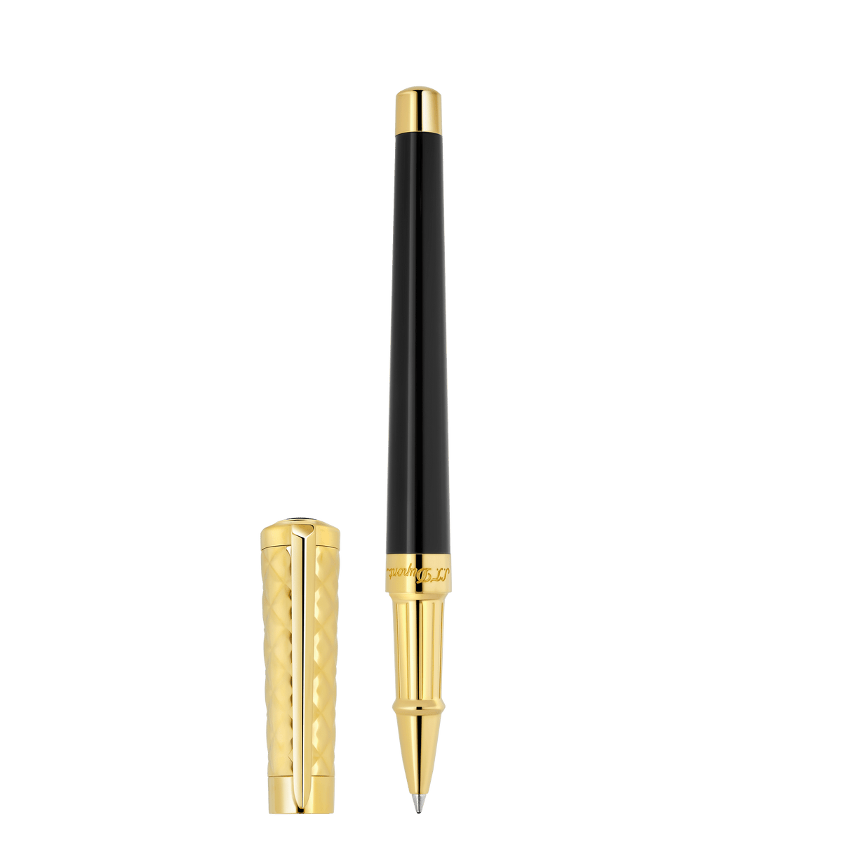 Tintenroller collection_liberte color_black finition_gold 1 - S.T. Dupont Germany