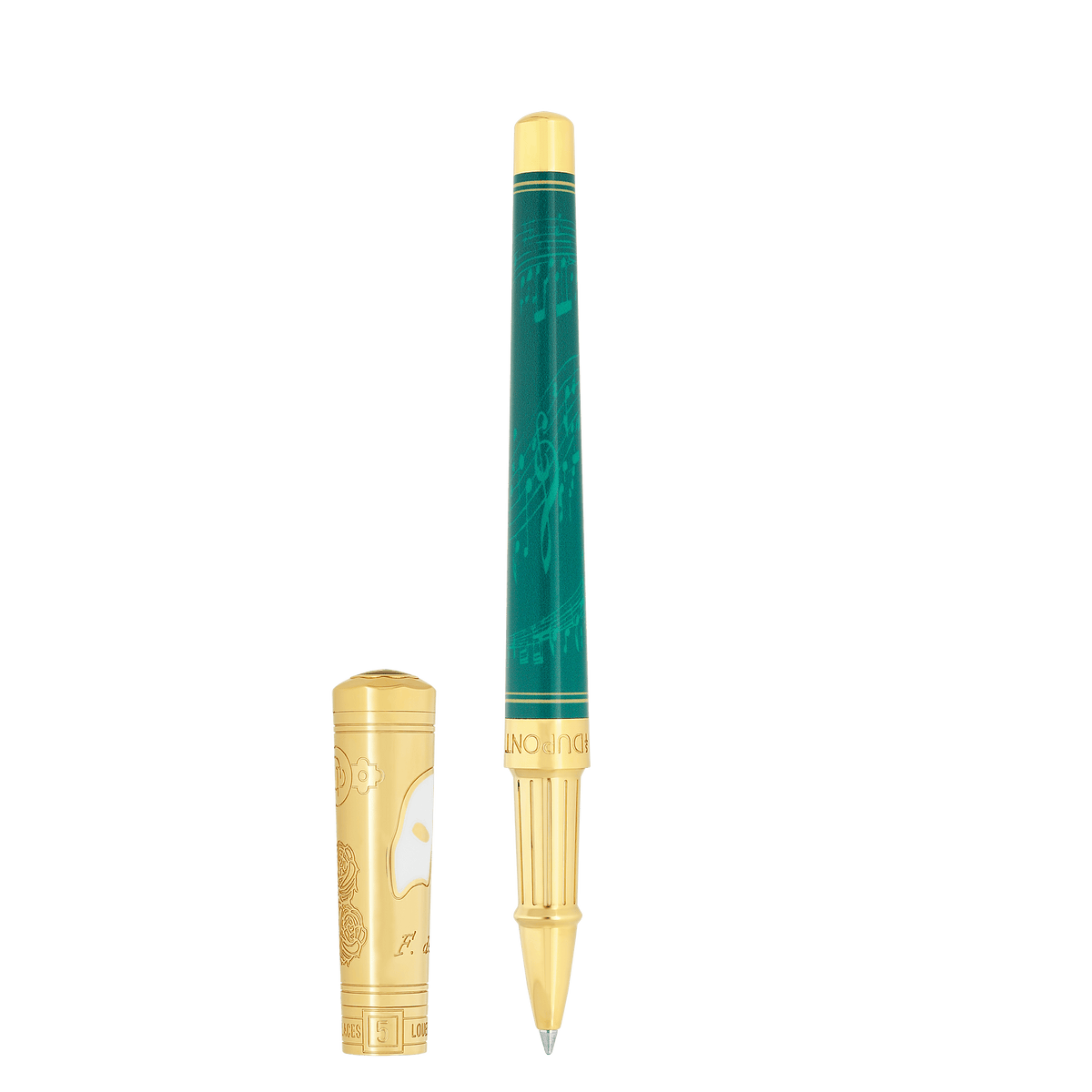 Tintenroller large Collection_Fantome-de-l-opera collection_liberte color_green 1 - S.T. Dupont Germany
