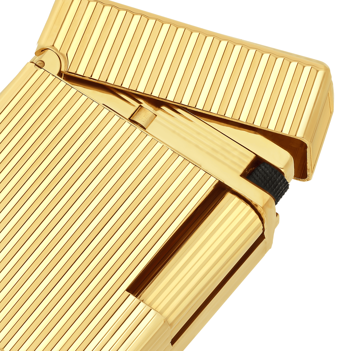 Guillochiertes Feuerzeug art - of - fire Collection_Ligne - 1 color_golden 2 - S.T. Dupont Germany
