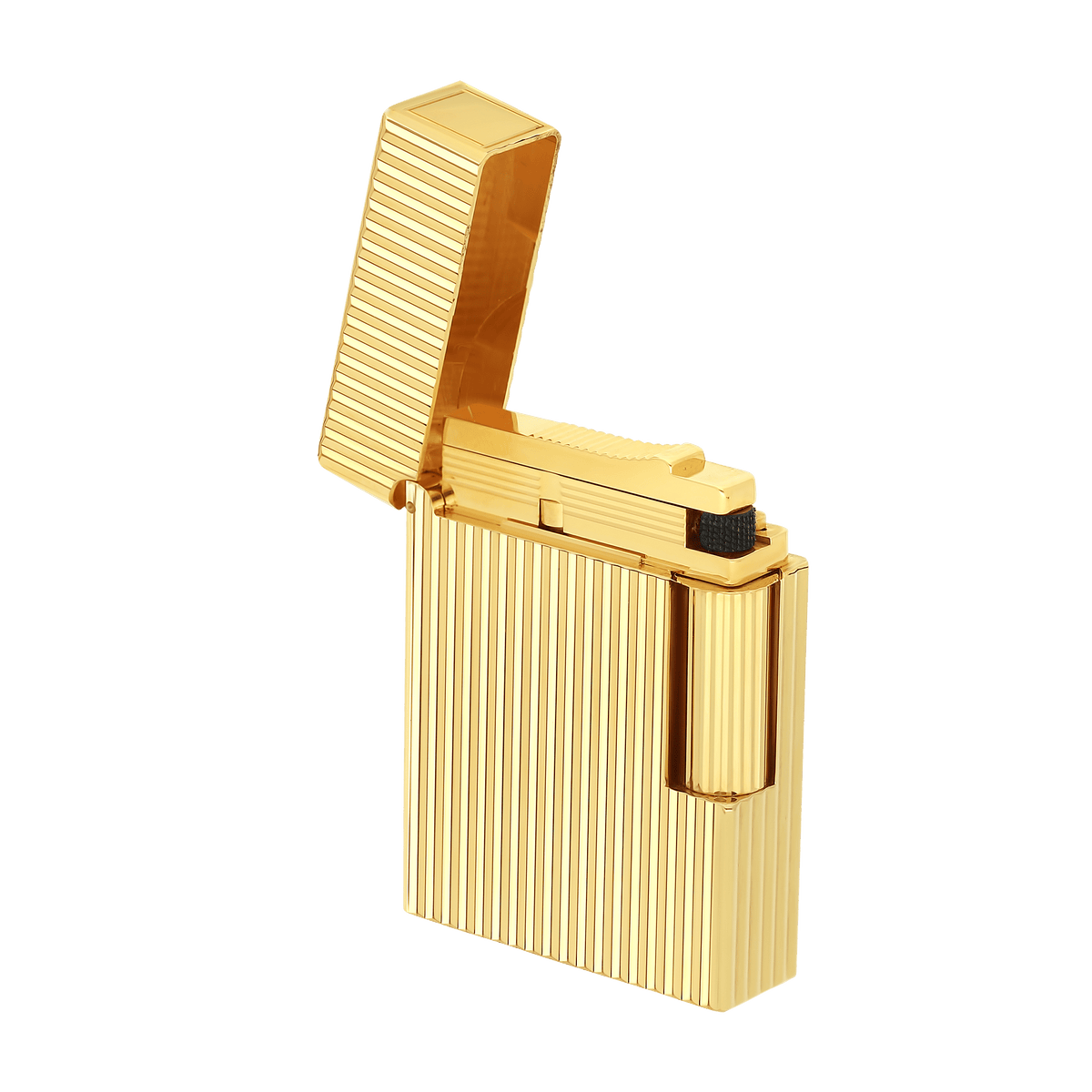 Guillochiertes Feuerzeug art - of - fire Collection_Ligne - 1 color_golden 4 - S.T. Dupont Germany