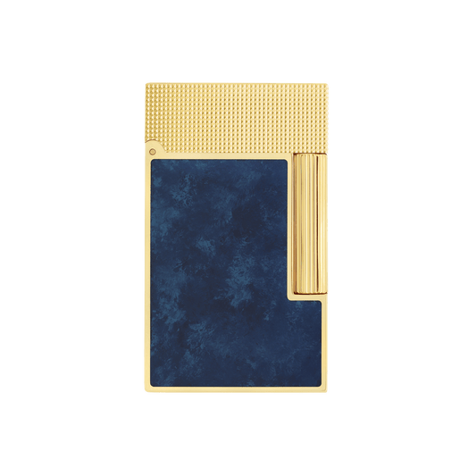 Lackiertes feuerzeug art - of - fire Collection_Popote color_blue 1 - S.T. Dupont Germany