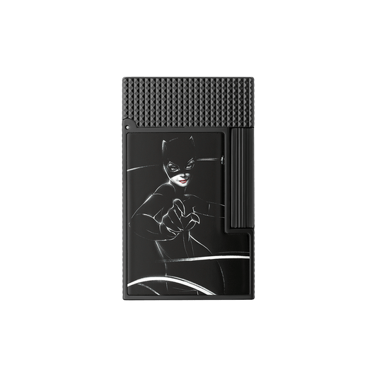 Lackiertes feuerzeug Collection_DC - comics color_black flame_double 1 - S.T. Dupont Germany