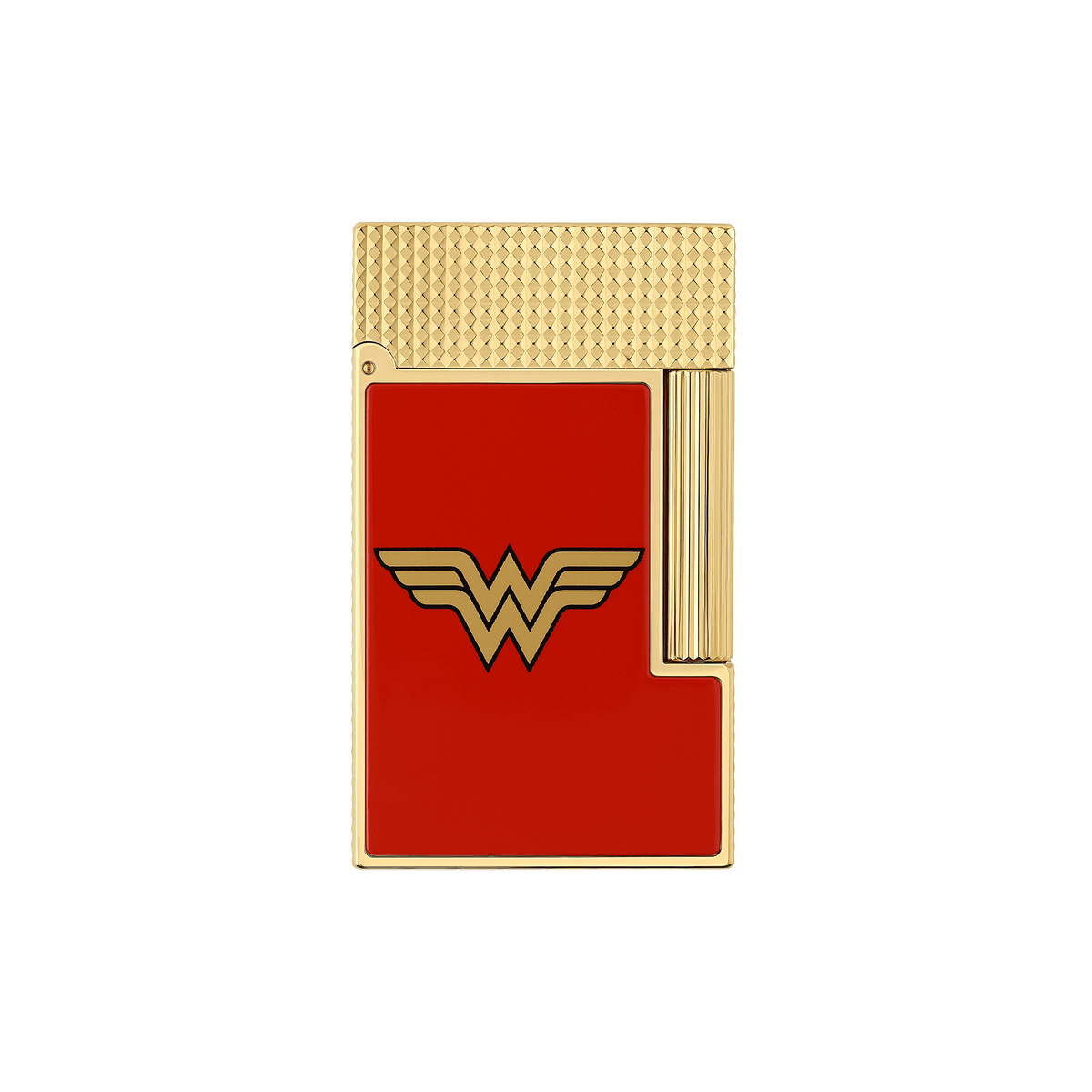 Lackiertes feuerzeug Collection_DC - comics color_red flame_double 1 - S.T. Dupont Germany