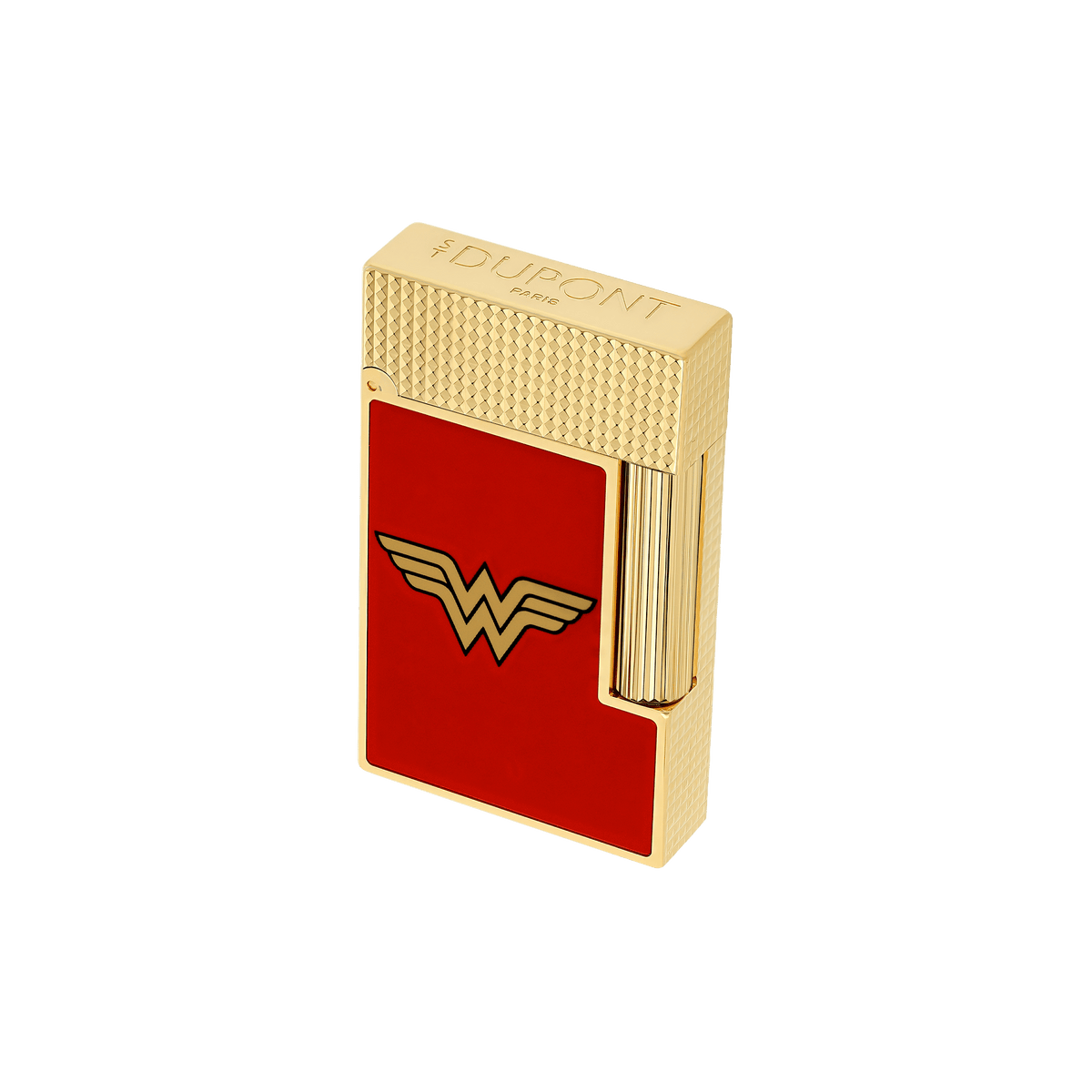 Lackiertes feuerzeug Collection_DC - comics color_red flame_double 4 - S.T. Dupont Germany