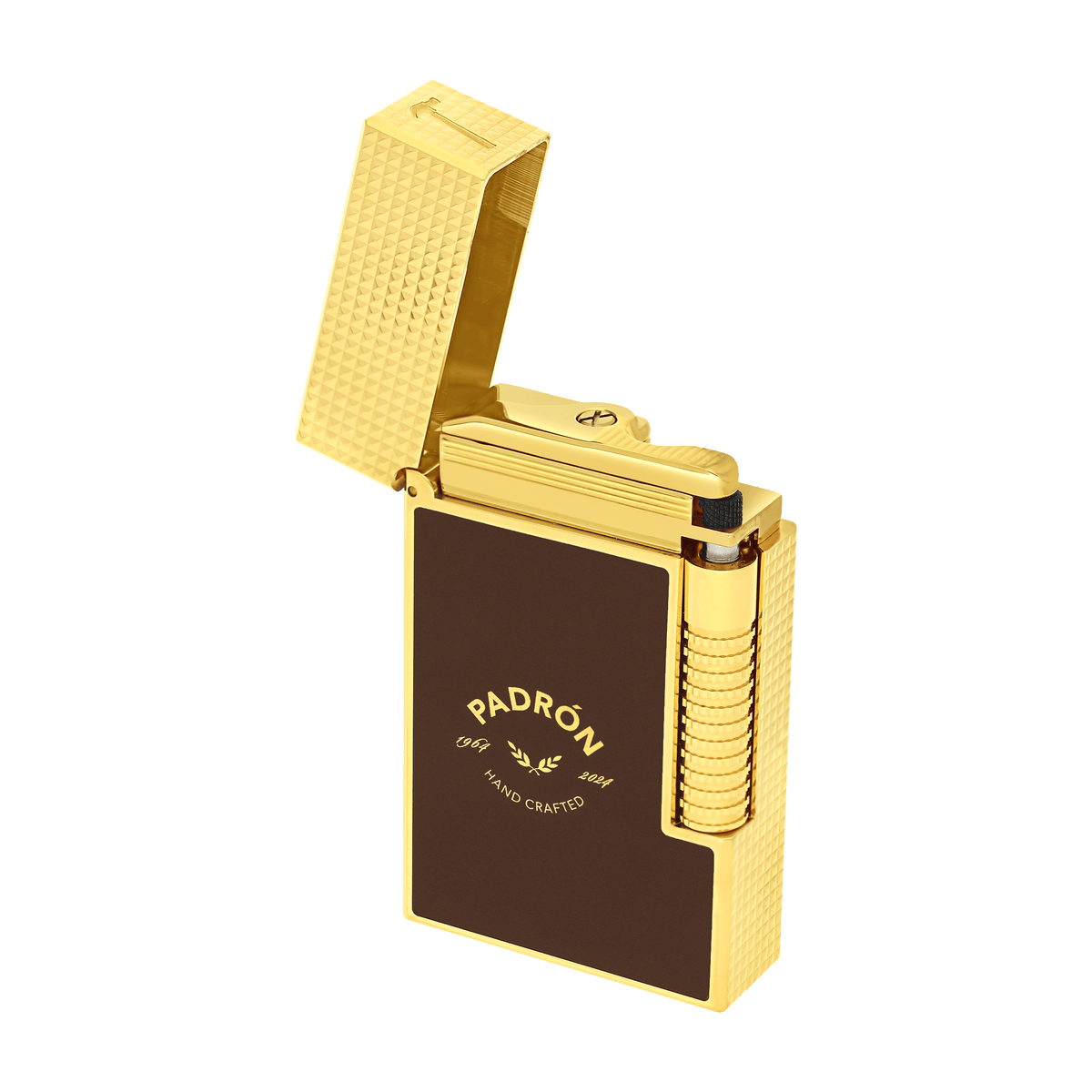 Lackiertes Feuerzeug art - of - fire collection_padron color_brown 5 - S.T. Dupont Germany