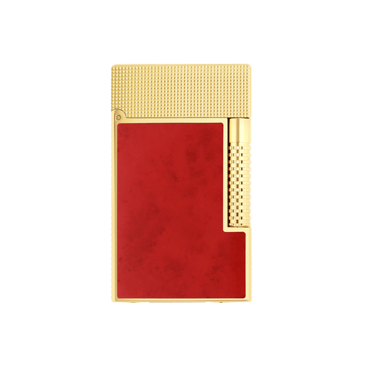 Lackiertes feuerzeug art - of - fire collection_popote color_red 1 - S.T. Dupont Germany