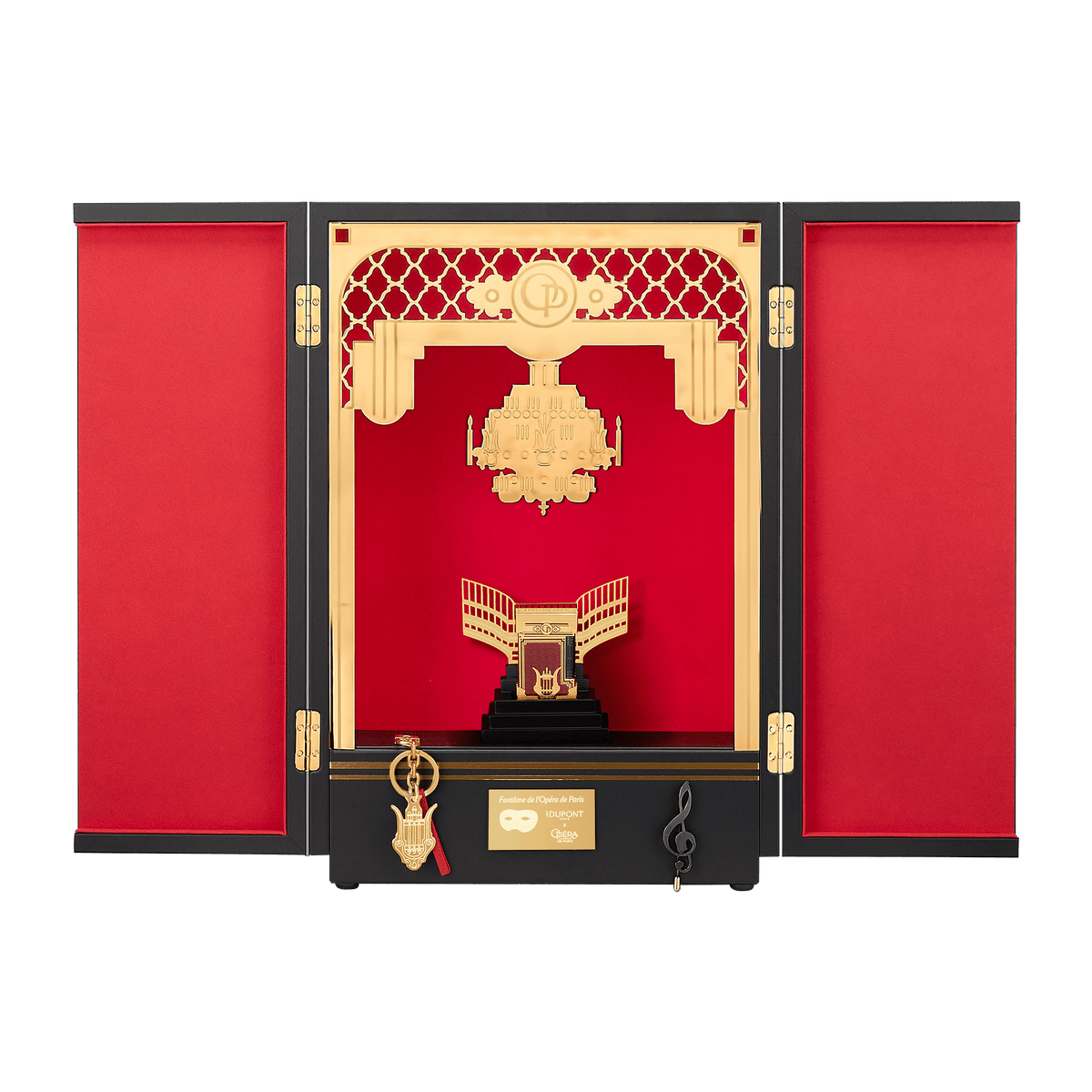 Set Kunst des Feuers Collection_Fantome-de-l-opera color_Black flame_mixte 1 - S.T. Dupont Germany