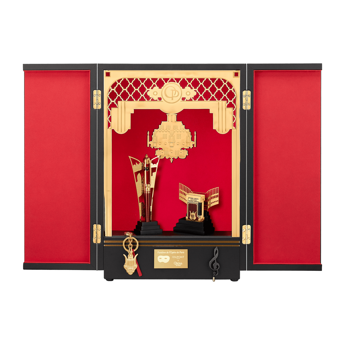 Set Prestige Feuer und Schrift Collection_Fantome-de-l-opera color_black flame_mixte 1 - S.T. Dupont Germany