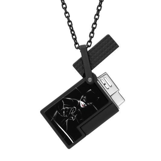 Lackiertes feuerzeug Collection_DC - comics collection_necklace color_black 1 - S.T. Dupont Germany