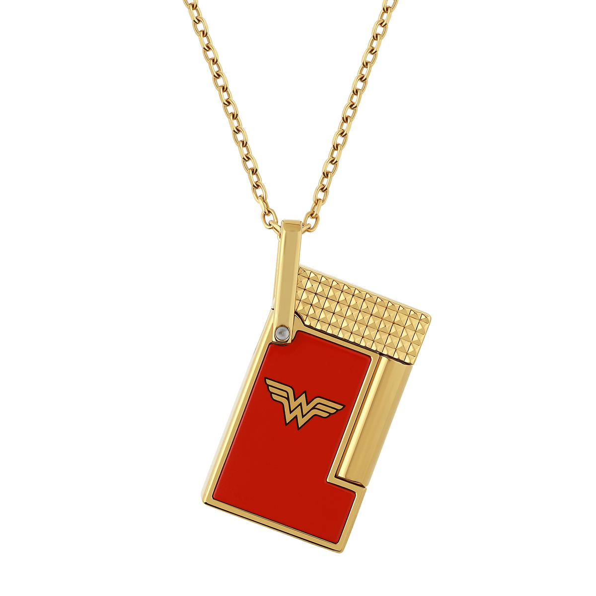 Lackiertes feuerzeug Collection_DC - comics collection_necklace color_red 3 - S.T. Dupont Germany