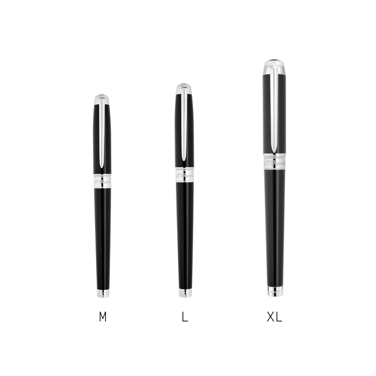 FÜLLFEDERHALTER XL collection_Eternity color_black finition_ palladium 5 - S.T. Dupont Germany
