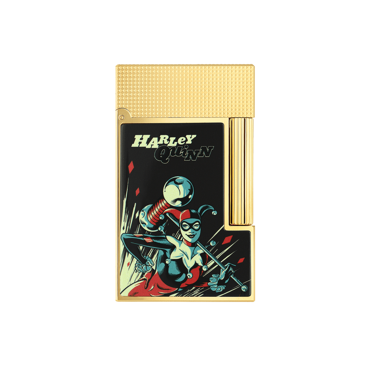 Lackiertes Feuerzeug collection_dc - comics color_golden finition_lacquer 1 - S.T. Dupont Germany