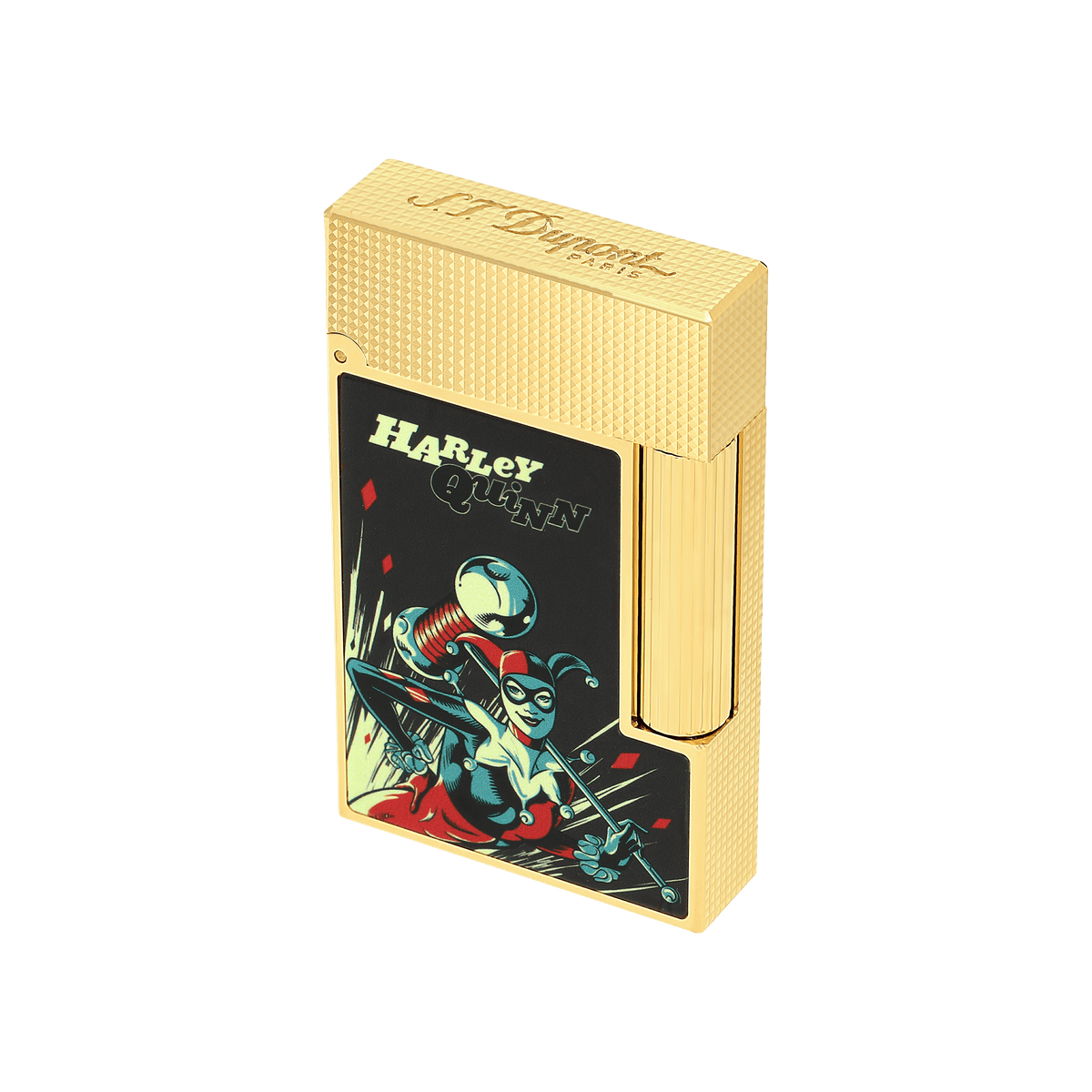 Lackiertes Feuerzeug collection_dc - comics color_golden finition_lacquer 5 - S.T. Dupont Germany